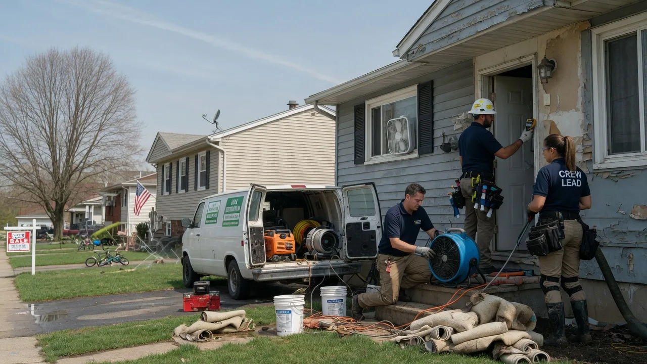 Flood Cleanup in Beecher City, IL near me